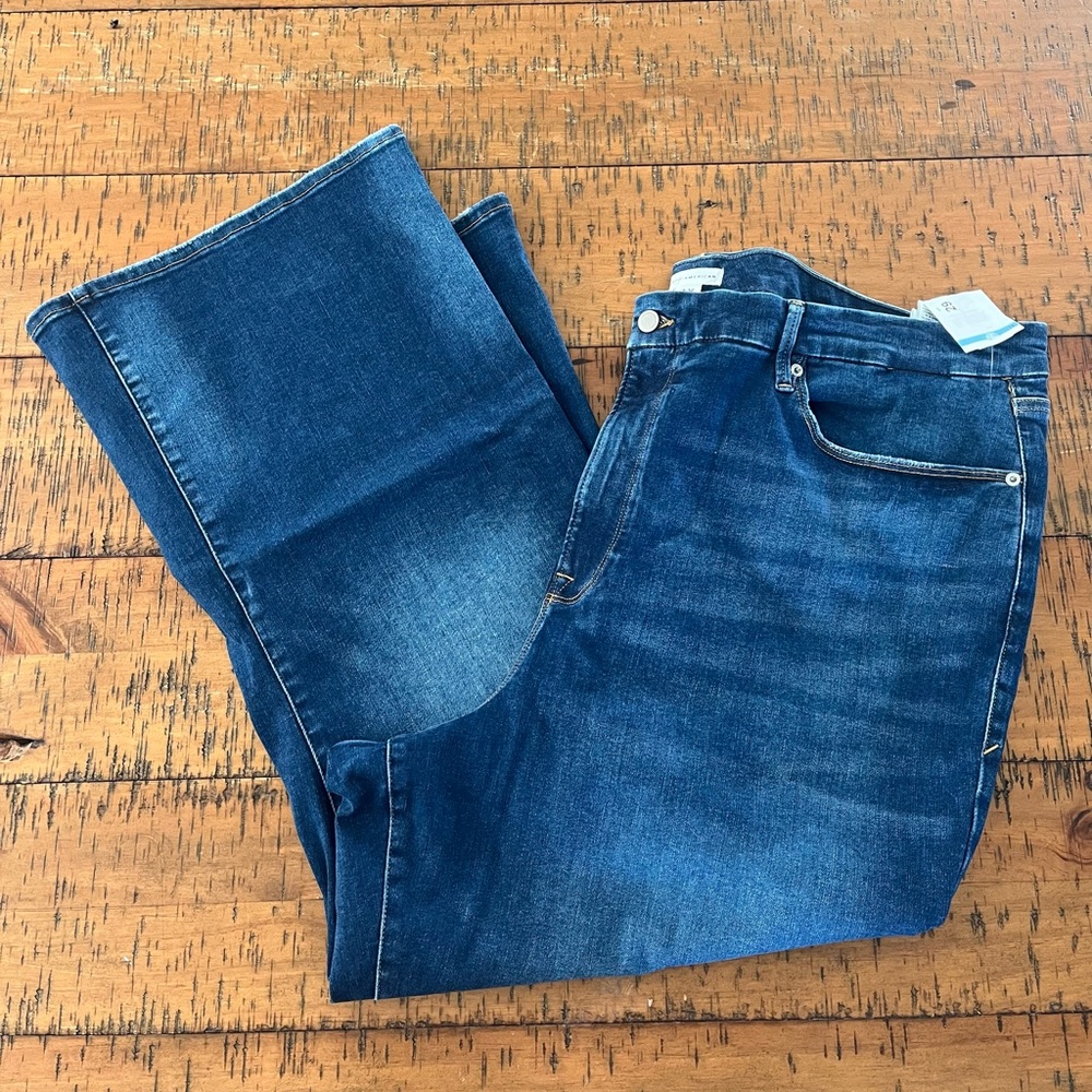 Good‎ American Good Legs Crop Mini Boot Jeans - Picture 5 of 7
